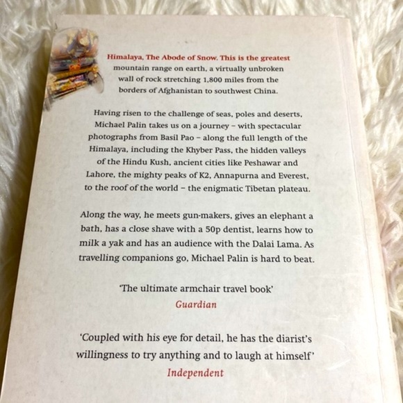 HIMALAYA MICHAEL PALIN MONTY PYTHON  TRAVEL BESTSELLER Paperback PHOTOS EUC - Picture 3 of 15
